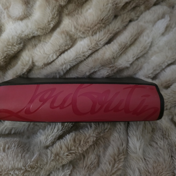 Christian Louboutin Paloma Wallet | Black & Red | Box And Dustbag - Picture 4 of 7